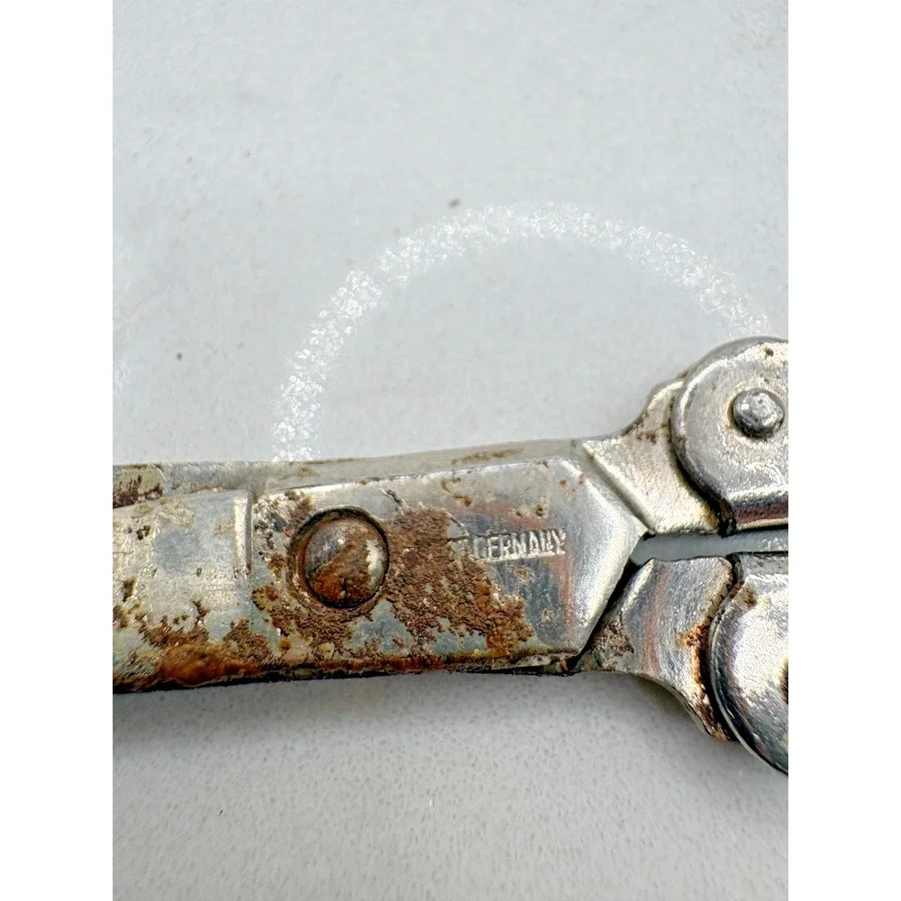 Foldable Small Tailor Travel Sewing Scissors Made In Germany Vintage Collectible
